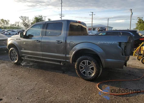 2016 Ford F150 Supercrew z USA, uszkodzony, nr VIN 1FTEW1CPXGFD13292